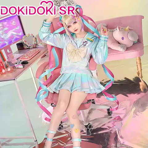 IN STOCK Angel Cospaly Costume Game Needy Streamer Overload Cosplay DokiDoki-SR Costume KAngel Cospa