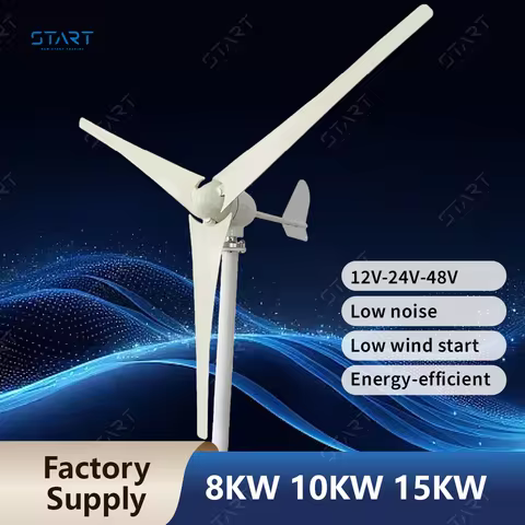 Clean energy wind turbines generator 10000w Windmill complete kit vertical portable power generator 