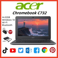acer c732 chromebook4GB RAM,32GB SSD,up to 320GB HDD Windows laptop gaming murah with Play Store