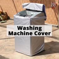 【SG】Dust Proof Washing Machine Sunscreen Cover Waterproof Washer Protective Cover For Top Load Washer Dryer