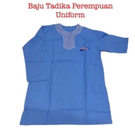 BAJU TADIKA KEMAS GIRL KAIN COTTON SEKOLAH