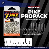 MATA Decoy Pike Pro Pack AS-03P Fishing Eye Flat JiggingHOOK 1/0 2/0 3/0 4/0 | FIRECAST FISHING HOOK