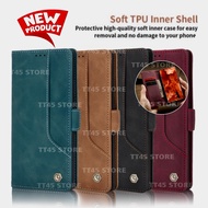 VIVO V23 V23E V25/V25E V25 Pro V27E V27/V27 Pro LEATHER POCKET MAGNET FLIP BAG CASE CASING