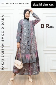 gamis twill ori pekalongan jumbo