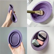GECOMO G1039 Foldable Silicone Makeup Brush Cleaning Pad Tool Cleaner Portable Polishing