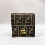 Fendi 8M0420 老花 短夾 皮夾