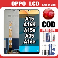 LCD OPPO A15/ A15s/ A16K/ A35 2021/ A16e Compatible For Original Glass Touch Screen Digitizer