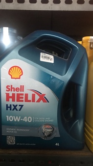 Oli shell helix HX7 4liter