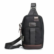 Tumi diagonal straddle single shoulder bag portable chest bag ballistic nylon 222402 men's bag fashion business computer iPad