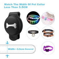 New Airtags Protective Case Cat Dog Collar Clip Silicone Protective Sleeve Tracker Locator Fixed Buc