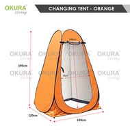 OKURA Changing Tent Outdoor Shower Camping Toilet Tent Privacy Fitting Room Tent Fishing Sunshade & 