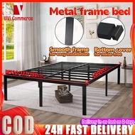 Metal Bed Frame Double size bed Steel Bed High Load bearing Iron bed Frame Full Double Size Bed  Bla