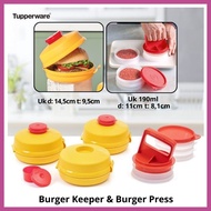 Burger Keeper, Burger Press - Tupperware Burger Lunch Box