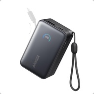 PowerBank Anker Nano  45W 10000mAh with 2.3 ft Retractable Cable Compact Travel Essential Phone Batt