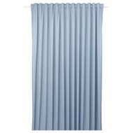 IKEA BENGTA BLOCK-OUT CURTAIN, 1 LENGTH, BLUE 210X250 CM