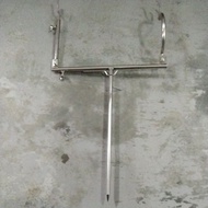 PANCANG KOLAM LIPAT STAINLESS STEEL FISHING