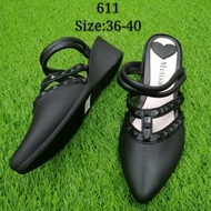 kasut bertumit wedges perempuan wanita murah#kasut#shoes# women's shoes#sandal# getah#rubber#