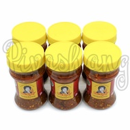 WHOLESALE 6 pcs Bu Rudy's Onion Sambal, a Typical Souvenir from Mrs. Rudi Surabaya