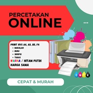 PRINT COLOR/BLACK AND WHITE HVS ONLINE BOOK A4/A5/F4/B5 NEW