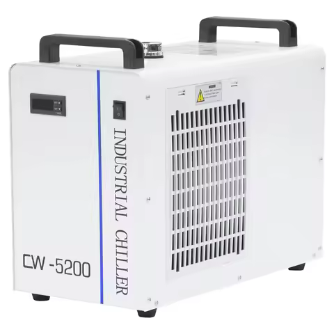 VEVOR Water Chiller CW3000 CW5000 CW5200 Water Chiller Cooling System w/6L Water Tank Capacity for C