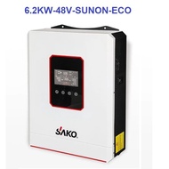 Hybrid inverter SAKO 6.2KVA-6200W-48V PV 90V-450V-SUNON-ECO 6.2KVA On&Off Grid
