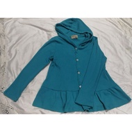 Preloved hoodie turquoise jKIDS Collection for 9-10 year old girl