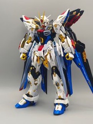 💯好評代工精品🔥萬代mgex突擊自由偽電鍍色成品