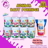 ADHWA BABY FOOD | BUBUR NASI ADHWA BABY 6 BULAN | BABY PORRIDGE 6 MONTH BABY 8 MONTH