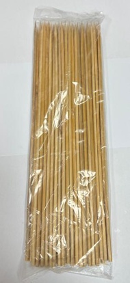 優質粗身串燒竹簽 / 竹籤12吋/30cm（約40支）x【1件】