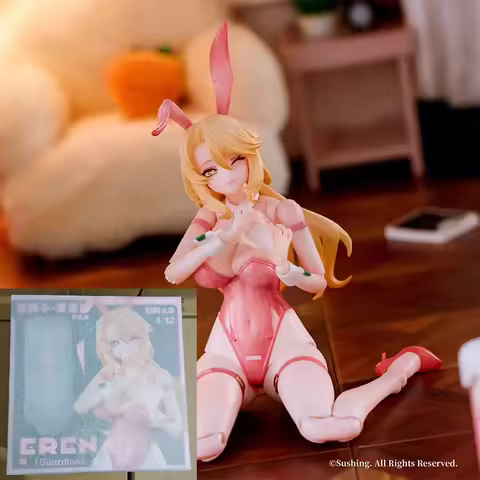 In Stock Originate Sushing Pink ERENA Bunny Girl Model Toys 1/12 BUNNY RAPID ACTION SQUAD BRAS serie