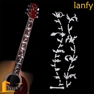 LANFY Cross Inlay Decals Guitarra Accessories Musical Instrument Guitar Inlay Sticker Acoustic Guita