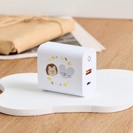 Mandie花花好朋友USB3.0+PD20W雙孔充電器
