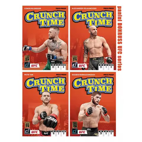 Panini Donruss UFC Series Homemade Diy Alexander Volkanovski Conor Mcgregor Petr Yan Collection Flas