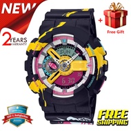 (ของแท้ 100%) นาฬิกา คาสิโอCasio นาฬิกาคาสิโอของแท้ นาฬิกาข้อมือผู้ชาย CMGประกันภัย 1 ปีรุ่น GA110 น