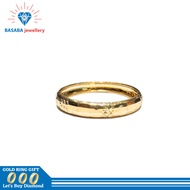 cincin emas asli (emas 375) original wanita cincin gold