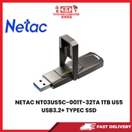 NETAC NT03US5C-001T-32TA 1TB US5 USB3.2+ TYPEC SSD