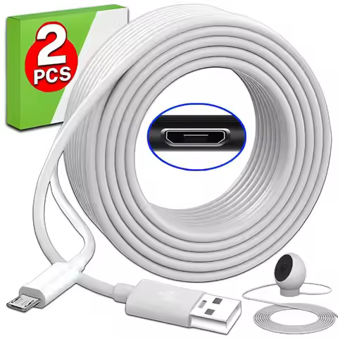 Micro USB Extra Long Data Cable Quick Charging Wire for Android Xiaomi Samsung Camera VR Monitor Pow