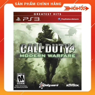 Đĩa game Ps3 gốc Call Of Duty Modern Warfare 4 - 2nd có hộp