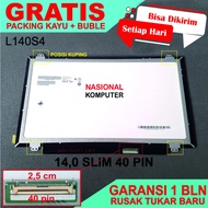 Layar LCD LED Laptop 14.0 14 Slim 40 Pin