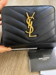 saint laurent (YSL)錢包 full set
