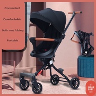 Two Way Baby Stroller Compact Stroller Kids Magic Stroller Lightweight Stroller Foldable Travel Stro