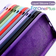 For Oneplus 11 11R 10 10t 9 Ace 2 Pro Silicone Liquid Phone Case