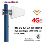 28dBi Antenna 690-3700MHz Log Outdoor Antenna LPDA Antenna for Repeater GSM 2G 3G 4G 5G Mobile Signa