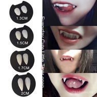 【COD &amp; Ready Stock】Vampire Werewolves Fangs Fake Dentures Vampire Teeth Halloween FadHalloween Gigi Harimau Kecil Vampire Gigi Palsu Comel Semulajadi Dua Gigi Taring Elf Telinga Zombie Gigi Tusks