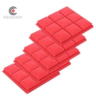 Acoustic Foam Panels, 5 Pack 30x30x5cm Mushroom Studio Wedge Tiles, Sound Panels Sound Proof Foam Pa