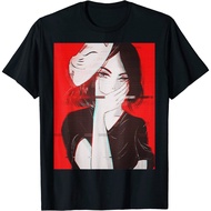 Anime Aesthetic Girl - Japanese Gothic Waifu T-Shirt