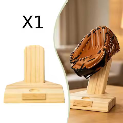 Baseball Glove Display Stand Lightweight Training Baseball Club Vertical Glove Display Rack