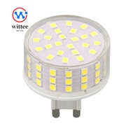 WITTEE G9 LED Bulb, Plastic Cool White G9 Light Bulb,  Compact Flicker Free LED Light Source LED Lam