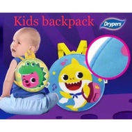 Pinkfong Baby Shark Round Backpack Bag | Kids / Child Pink Fong Bag