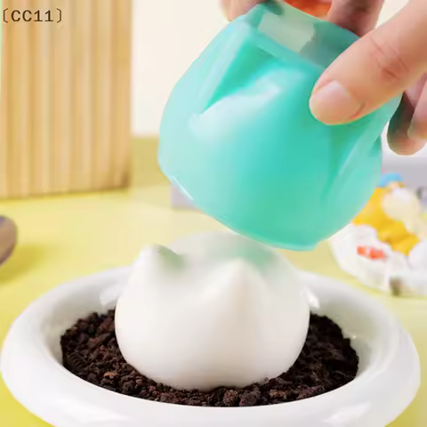 〔CC11〕Fat Cat Milk Pudding Silicone Mold Halloween Jelly Bowl Cake Blue Cold Ice Powder Mold Cake Ki